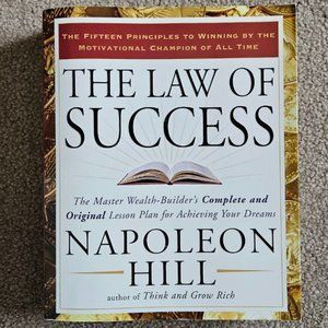 4/$40 The Law of Success by Napoleon Hill -‎ Paperback